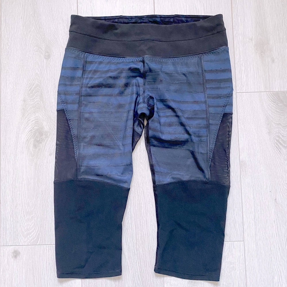 Lululemon Cropped Technical Tights w/ Mesh